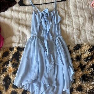 Light Blue Mini Dress